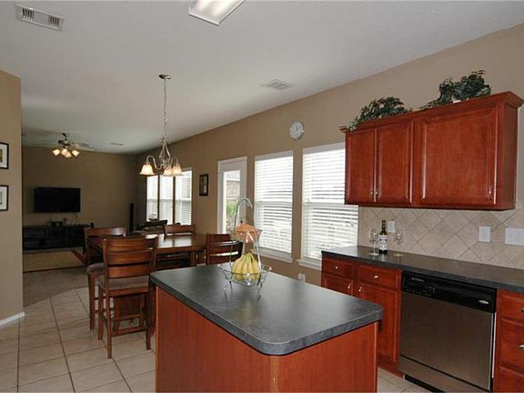 Kitchen with eating area