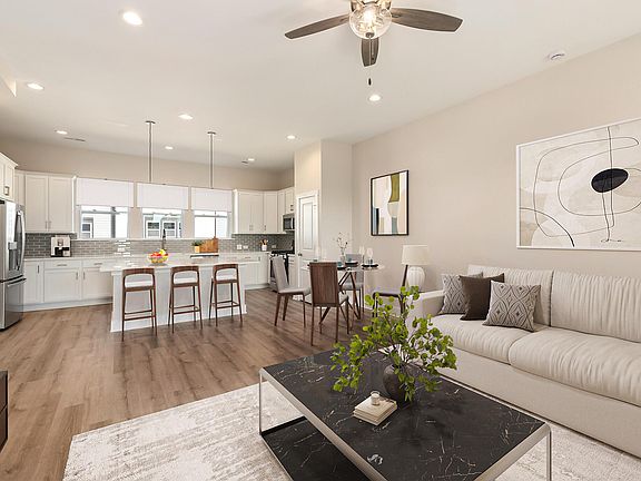 Living Dining Kitchen