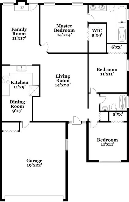 3 bed, 2.0 bath, 1565 sqft, $2,460 — Photo 2