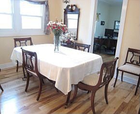 Gleaming Hardwood Flooring Throughout