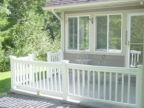 Back yard porch