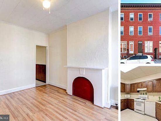 Front of House + Living Room + Kitchen