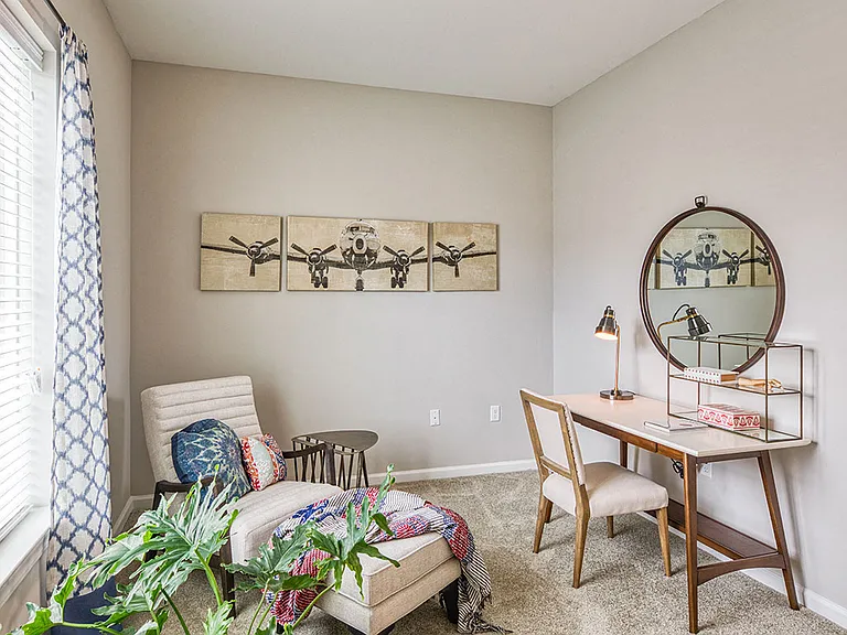 Second bedroom can make spacious office space