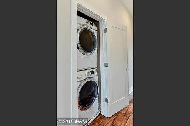 In condo, large volume washer / dryer
