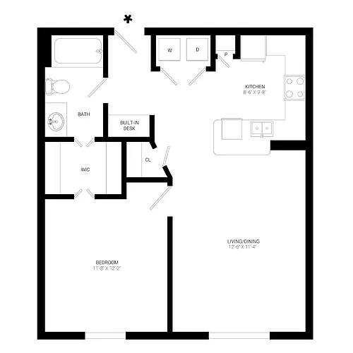 Floor plan Oak