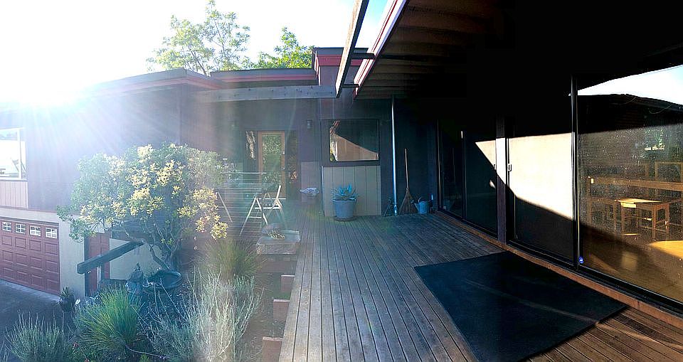 Front of the house