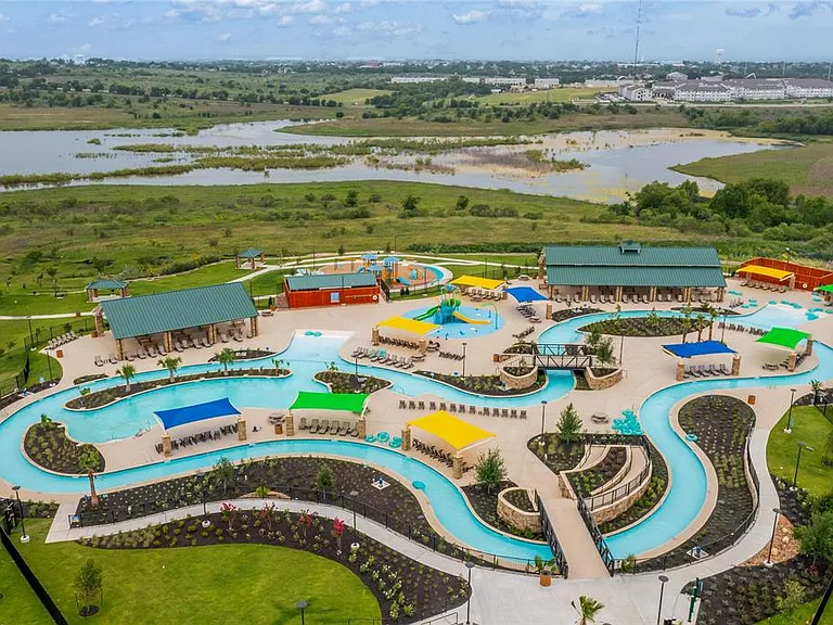 New lazy river, splash pad, river, slides + park!