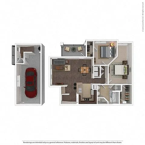 Floor plan Callisto