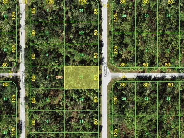3295 SANTILLI STREET LOT 33, PORT CHARLOTTE, FL 33948
