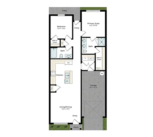Floor plan Caraway