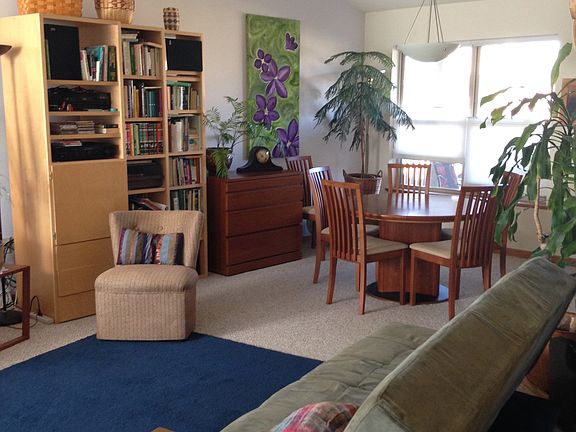 Living/dining view