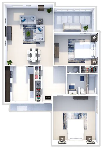 Floor plan Brook Terrace
