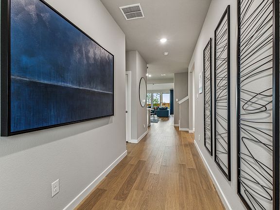 Entryway in the Stanley II home plan by Trophy Signature Homes - REPRESENTATIVE PHOTO