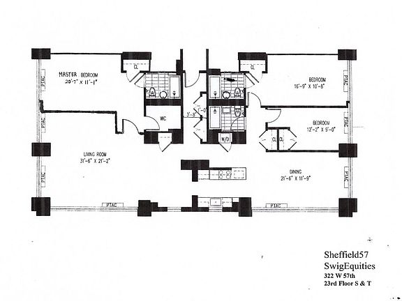 2nd image of 322 W 57th St APT 23T