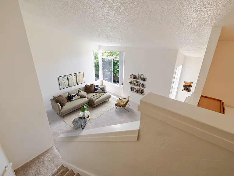 Easy access to upper-floor bedrooms.