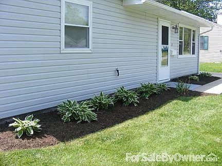 Front Landscaping side view