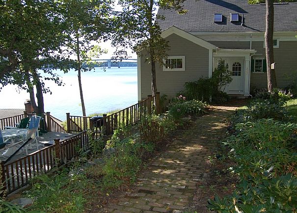 Walk and house