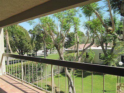 View from balcony looking east
