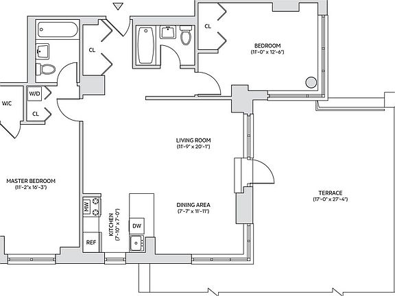 2nd image of 200 W 60th St APT 14G