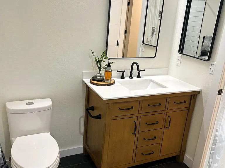 Fully remodeled brand new bathroom on Upper Level