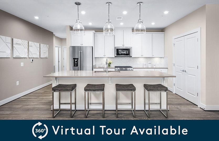 Model Representation - Oversized Island in the Ethan Kitchen located in Herndon, VA.