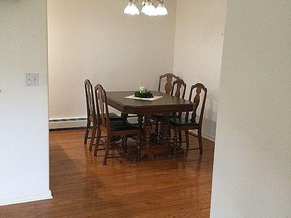 dining room view from LR