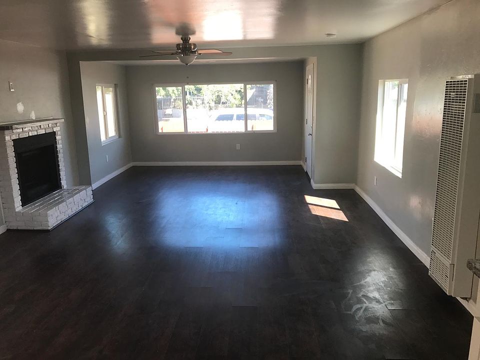 Well lit living room