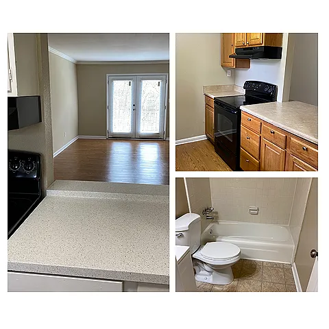 Floor plan Two Bedroom/ One Bath (P/B)