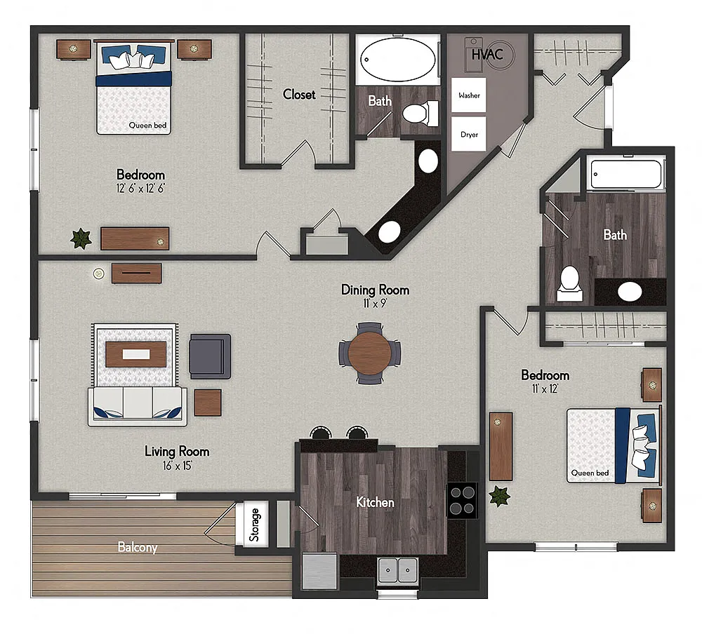 Floor plan Congressional