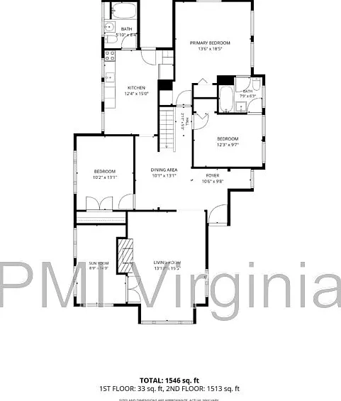 3 bed, 2.0 bath, 1400 sqft, $1,995 — Photo 4