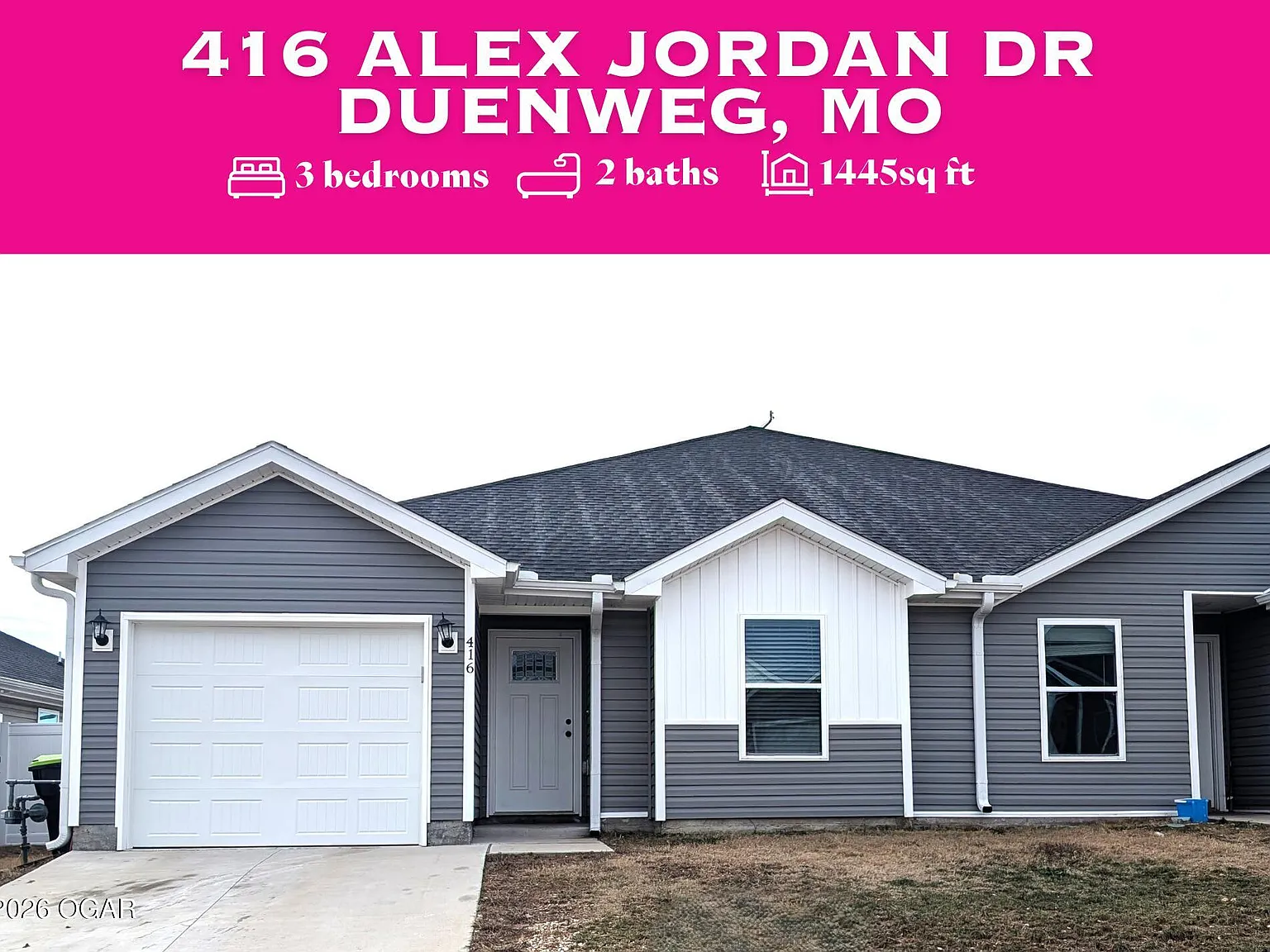 3 bed, 2.0 bath, 1445 sqft, $1,399 — Photo 2