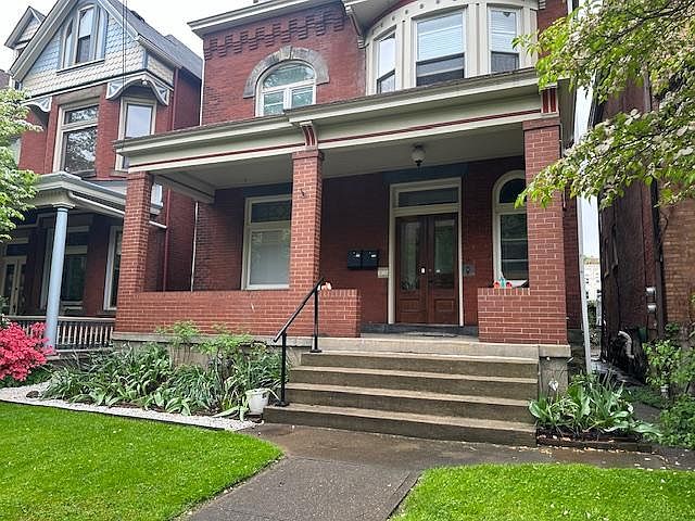 Welcome to 6362 Aurelia St! The entrance to Apartment 2 is at the front of the home. Enjoy warm summer evenings from the comfort of the front porch