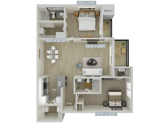 Floor plan BF3