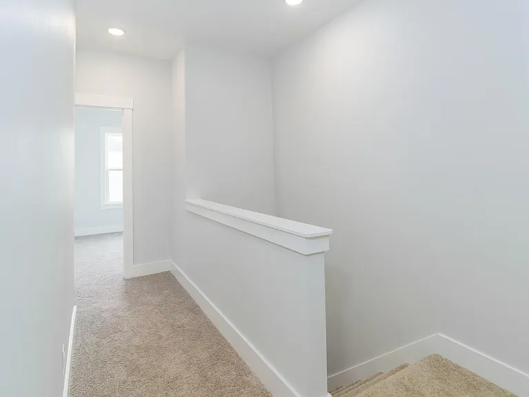 Second-floor hallway