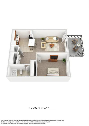 Floor plan 1X1