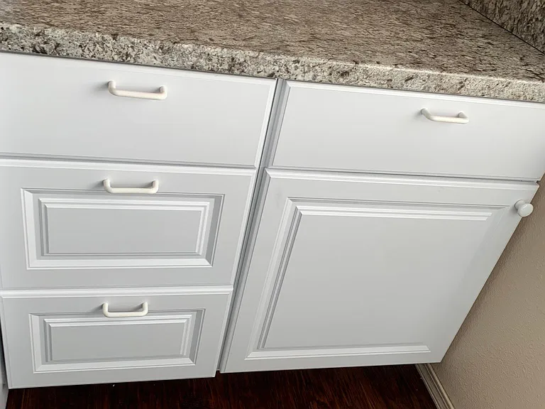 New kitchen countertops, cabinets and flooring