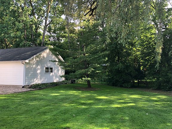 Back of garage and part of b