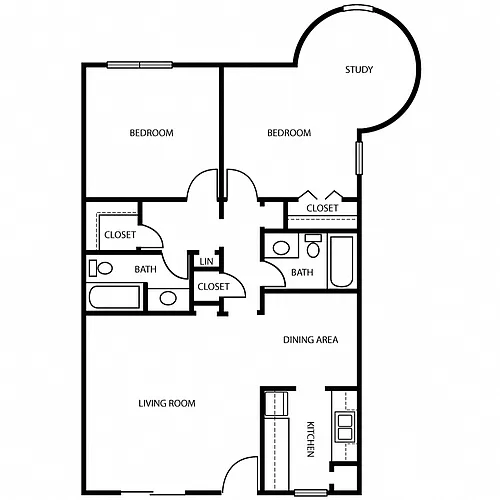 Floor plan B3