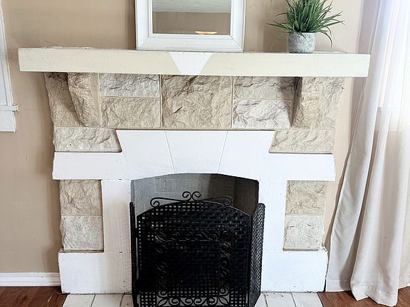 Vintage fireplace