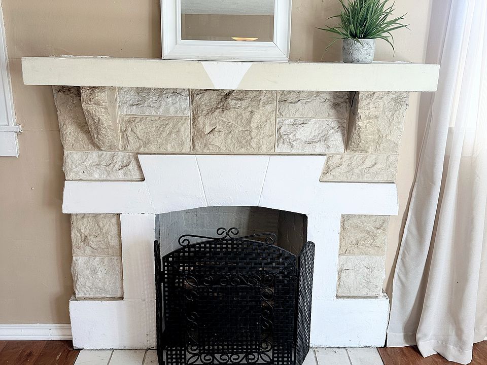 Vintage fireplace