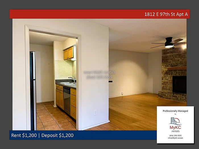 2 bed, 2.0 bath, 1070 sqft, $1,200 — Photo 2