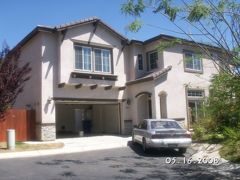 front of the house