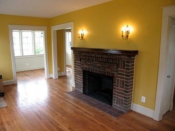 Wood Burning Fireplace