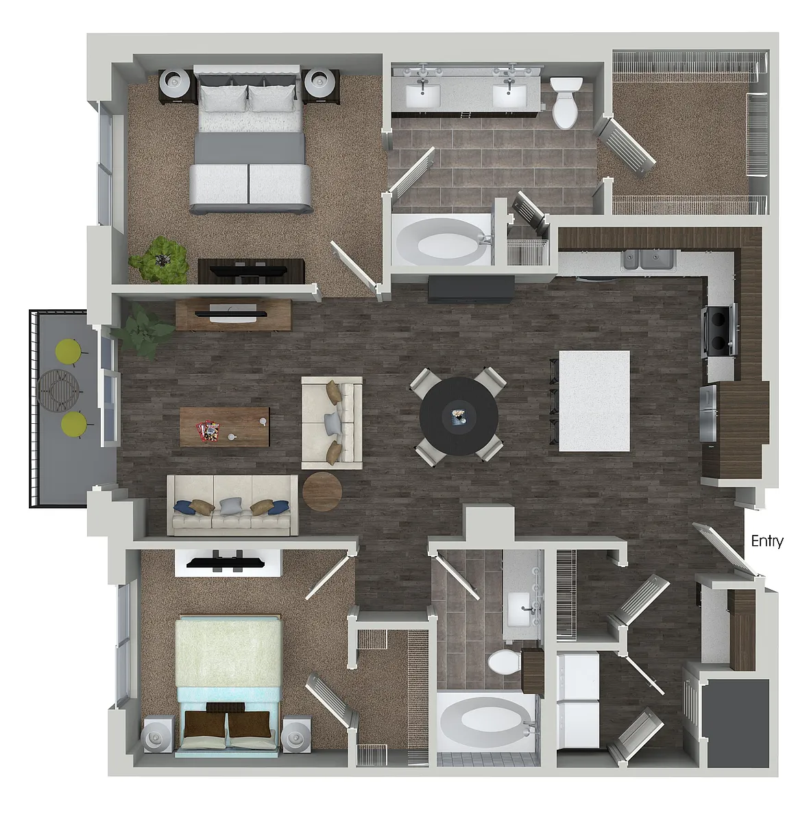 Floor plan B6