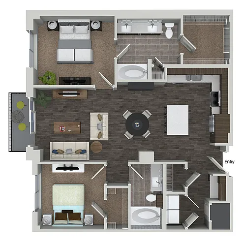 Floor plan B6