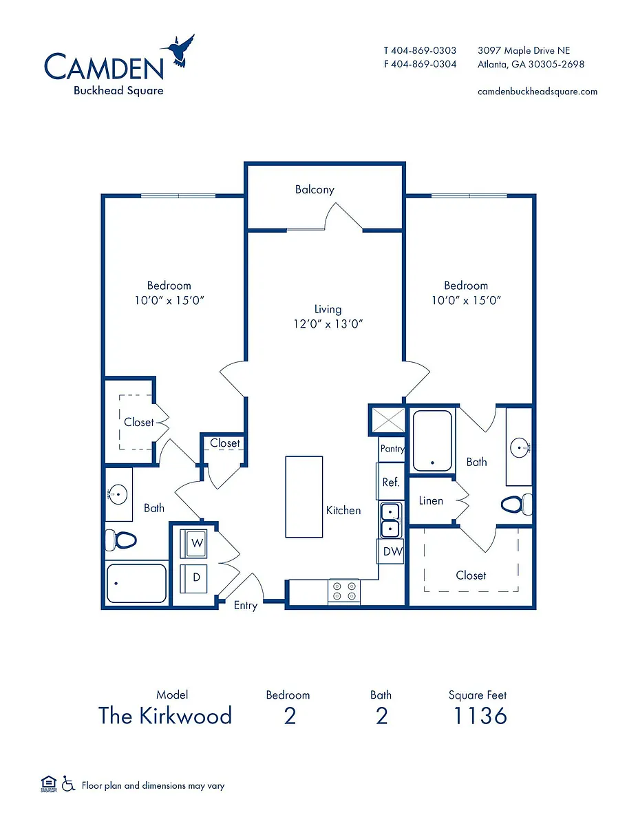 Floor plan Kirkwood