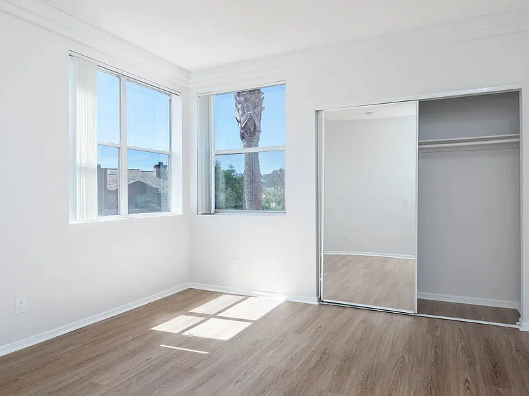 Bedroom with Hard Surface Flooring
