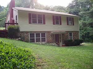 Front view of house