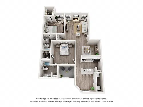 Floor plan Magnolia - B3