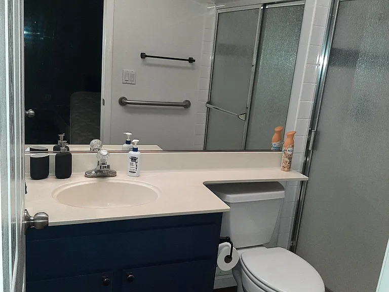 Master bath vanity